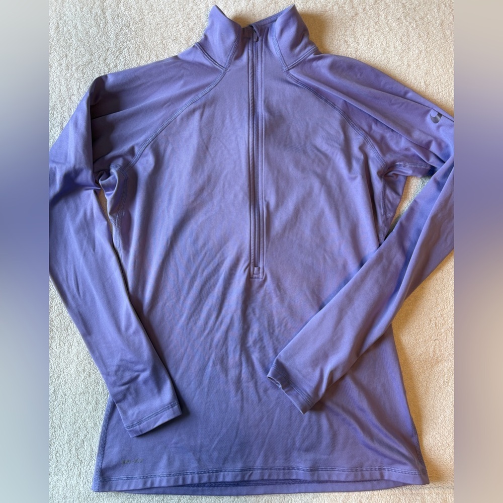 Nike Pro Purple Long Sleeve Top, Dri Fit. Women’s Large